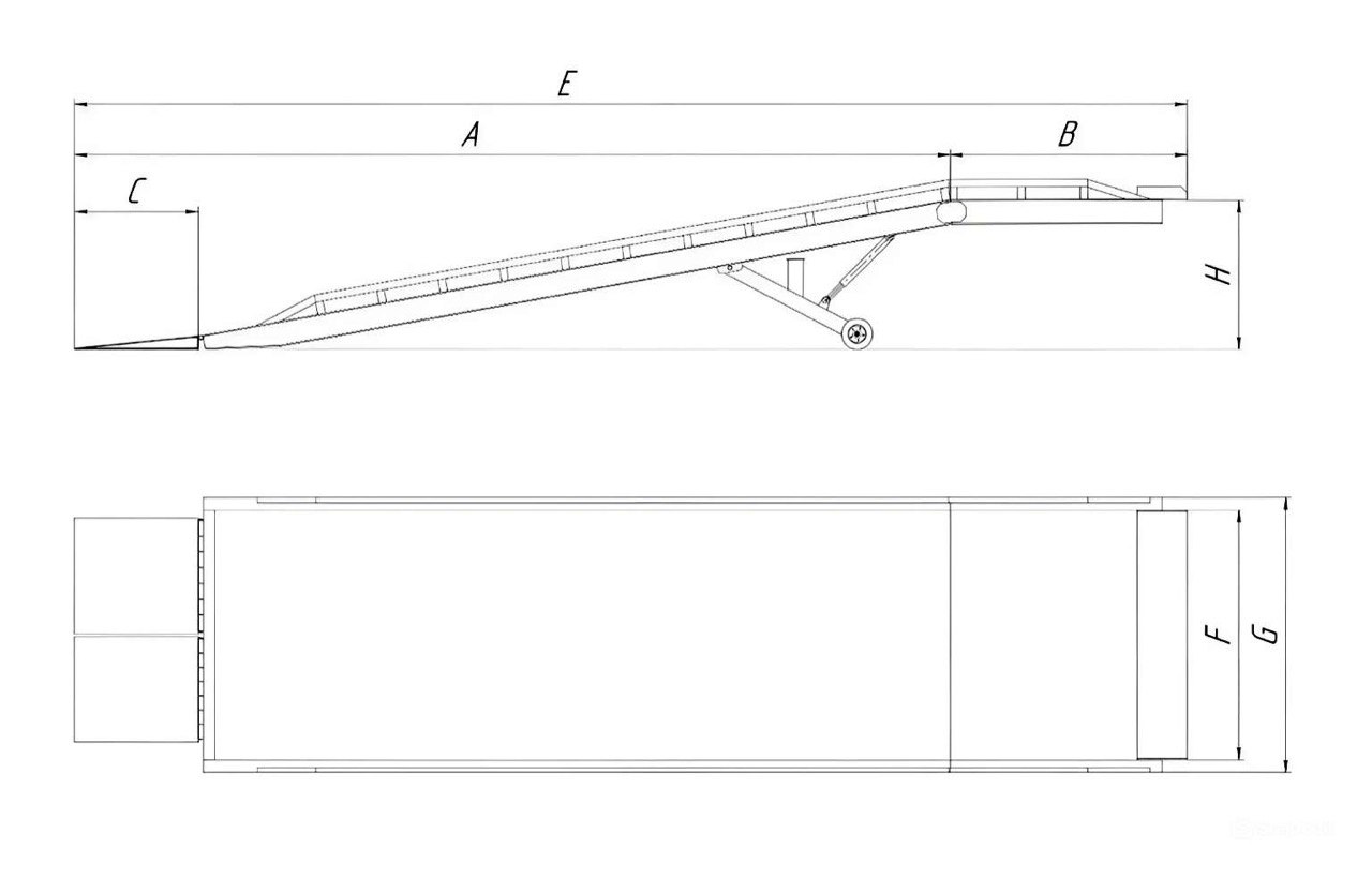 Technical scheme of Container Loading Ramp